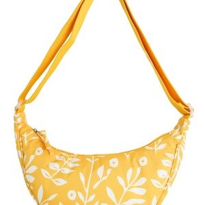 Yellow Floral Shoulder Bag